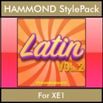 The Greatest Styles By PK Vol. 16  - Latin Vol. 02 - 60 Styles / Song Styles for HAMMOND XE1 in PAT format