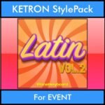 The Greatest Styles By PK Vol. 16  - Latin Vol. 02 - 60 Styles / Song Styles for KETRON EVENT in KST format