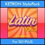 The Greatest Styles By PK Vol. 16  - Latin Vol. 02 - 60 Styles / Song Styles for KETRON SD1PLUS in PAT format