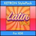 The Greatest Styles By PK Vol. 16  - Latin Vol. 02 - 60 Styles / Song Styles for KETRON XD8 in PAT format