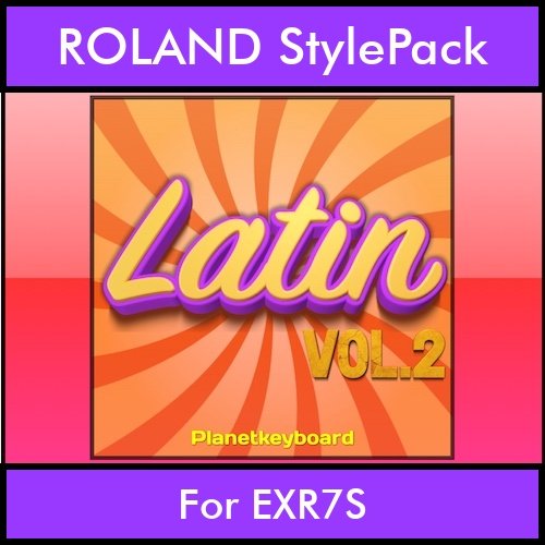 The Greatest Styles By PK Vol. 16  - Latin Vol. 02 - 60 Styles / Song Styles for ROLAND EXR7S in STL format The Greatest Styles By PK Vol. 16  - Latin Vol. 02 - 60 Styles / Song Styles for ROLAND EXR7S in STL format