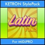 The Greatest Styles By PK Vol. 17  - Latin Vol. 03 - 60 Styles / Song Styles for KETRON MIDJPRO in KST format