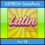 The Greatest Styles By PK Vol. 17  - Latin Vol. 03 - 60 Styles / Song Styles for KETRON X8 in PAT format
