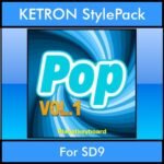 The Greatest Styles By PK Vol. 19  - Pop Vol. 01 - 60 Styles / Song Styles for KETRON SD9 in KST format