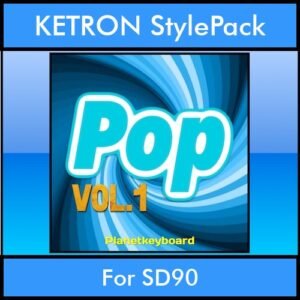 The Greatest Styles By PK Vol. 19  - Pop Vol. 01 - 60 Styles / Song Styles for KETRON SD90 in KST format