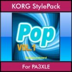 The Greatest Styles By PK Vol. 19  - Pop Vol. 01 - 60 Styles / Song Styles for KORG PA3XLE in STY format
