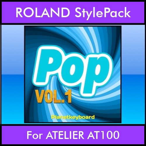 The Greatest Styles By PK Vol. 19  - Pop Vol. 01 - 60 Styles / Song Styles for ROLAND ATELIER AT100 in STL format The Greatest Styles By PK Vol. 19  - Pop Vol. 01 - 60 Styles / Song Styles for ROLAND ATELIER AT100 in STL format
