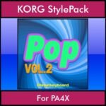 The Greatest Styles By PK Vol. 20  - Pop Vol. 02 - 60 Styles / Song Styles for KORG PA4X in STY format