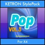 The Greatest Styles By PK Vol. 21 - Pop Vol. 03 - 60 Styles / Song Styles for KETRON X4 in PAT format