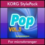 The Greatest Styles By PK Vol. 21  - Pop Vol. 03 - 60 Styles / Song Styles for KORG microArranger in STY format