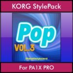 The Greatest Styles By PK Vol. 21  - Pop Vol. 03 - 60 Styles / Song Styles for KORG PA1X PRO in STY format