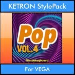 The Greatest Styles By PK Vol. 22  - Pop Vol. 04 - 60 Styles / Song Styles for KETRON VEGA in PAT format