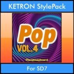 The Greatest Styles By PK Vol. 22  - Pop Vol. 04 - 60 Styles / Song Styles for KETRON SD7 in KST format
