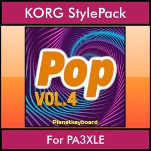 The Greatest Styles By PK Vol. 22  - Pop Vol. 04 - 60 Styles / Song Styles for KORG PA3XLE in STY format