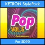 The Greatest Styles By PK Vol. 23  - Pop Vol. 05 - 60 Styles / Song Styles for KETRON SD90 in KST format