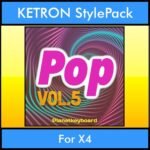 The Greatest Styles By PK Vol. 23  - Pop Vol. 05 - 60 Styles / Song Styles for KETRON X4 in PAT format
