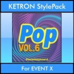 The Greatest Styles By PK Vol. 24  - Pop Vol. 06 - 60 Styles / Song Styles for KETRON EVENT X in KST format