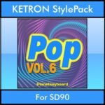 The Greatest Styles By PK Vol. 24  - Pop Vol. 06 - 60 Styles / Song Styles for KETRON SD90 in KST format