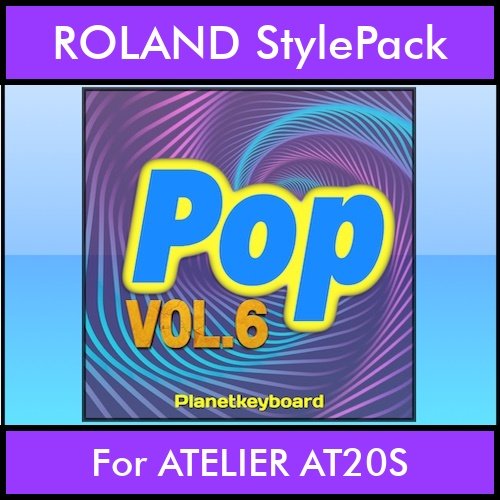 The Greatest Styles By PK Vol. 24 - Pop Vol. 06 - 60 Styles / Song Styles for ROLAND ATELIER AT20S in STL format The Greatest Styles By PK Vol. 24 - Pop Vol. 06 - 60 Styles / Song Styles for ROLAND ATELIER AT20S in STL format
