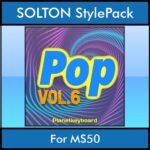 The Greatest Styles By PK Vol. 24  - Pop Vol. 06 - 60 Styles / Song Styles for SOLTON MS50 in PAT format