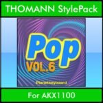 The Greatest Styles By PK Vol. 24  - Pop Vol. 06 - 60 Styles / Song Styles for THOMANN AKX1100 in STY format