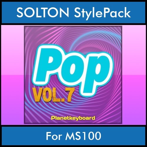 The Greatest Styles By PK Vol. 25  - Pop Vol. 07 - 60 Styles / Song Styles for SOLTON MS100 in PAT format The Greatest Styles By PK Vol. 25  - Pop Vol. 07 - 60 Styles / Song Styles for SOLTON MS100 in PAT format