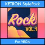 The Greatest Styles By PK Vol. 26  - Rock Vol. 01 - 60 Styles / Song Styles for KETRON VEGA in PAT format