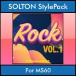 The Greatest Styles By PK Vol. 26  - Rock Vol. 01 - 60 Styles / Song Styles for SOLTON MS60 in PAT format