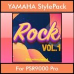 The Greatest Styles By PK Vol. 26  - Rock Vol. 01 - 60 Styles / Song Styles for YAMAHA PSR9000 Pro in STY format