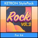 The Greatest Styles By PK Vol. 27  - Rock Vol. 02 - 60 Styles / Song Styles for KETRON X4 in PAT format
