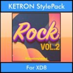 The Greatest Styles By PK Vol. 27  - Rock Vol. 02 - 60 Styles / Song Styles for KETRON XD8 in PAT format
