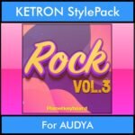 The Greatest Styles By PK Vol. 28  - Rock Vol. 03 - 60 Styles / Song Styles for KETRON AUDYA in PAT format