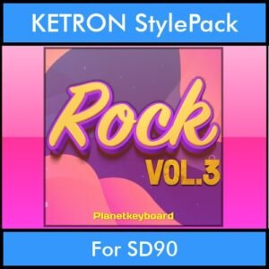 The Greatest Styles By PK Vol. 28  - Rock Vol. 03 - 60 Styles / Song Styles for KETRON SD90 in KST format