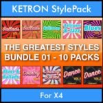 The Greatest Styles By PK Bunde TGS Vol. 01  - Vol. 01 to Vol. 10 - 600 Styles / Song Styles for KETRON X4 in PAT format