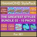 The Greatest Styles By PK Bunde TGS Vol. 02  - Vol. 11 to Vol. 20 - 600 Styles / Song Styles for HAMMOND XE1 in PAT format