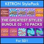 The Greatest Styles By PK Bunde TGS Vol. 02  - Vol. 11 to Vol. 20 - 600 Styles / Song Styles for KETRON SD1 in PAT format