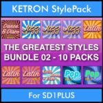 The Greatest Styles By PK Bunde TGS Vol. 02  - Vol. 11 to Vol. 20 - 600 Styles / Song Styles for KETRON SD1PLUS in PAT format