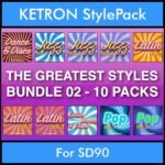 The Greatest Styles By PK Bunde TGS Vol. 02  - Vol. 11 to Vol. 20 - 600 Styles / Song Styles for KETRON SD90 in KST format