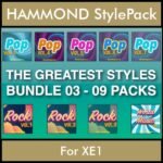 The Greatest Styles By PK Bunde TGS Vol. 03  - Vol. 21 to Vol. 29 - 540 Styles / Song Styles for HAMMOND XE1 in PAT format