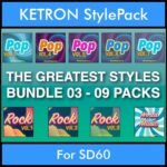 The Greatest Styles By PK Bunde TGS Vol. 03  - Vol. 21 to Vol. 29 - 540 Styles / Song Styles for KETRON SD60 in KST format
