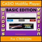VERSATILE MIDIFILE PLAYER By PK BASIC EDITION V 1  - FOR PC - COMPUTER for CASIO CTK850IN in MID format