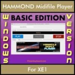 VERSATILE MIDIFILE PLAYER By PK BASIC EDITION V 1  - FOR PC - COMPUTER for HAMMOND XE1 in MID format