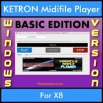 VERSATILE MIDIFILE PLAYER By PK BASIC EDITION V 1  - FOR PC - COMPUTER for KETRON X8 in MID format
