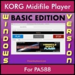 VERSATILE MIDIFILE PLAYER By PK BASIC EDITION V 1  - FOR PC - COMPUTER for KORG PA588 in MID format
