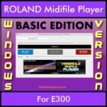 VERSATILE MIDIFILE PLAYER By PK BASIC EDITION V 1  - FOR PC - COMPUTER for ROLAND E300 in MID format