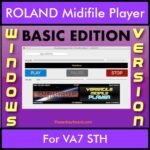 VERSATILE MIDIFILE PLAYER By PK BASIC EDITION V 1  - FOR PC - COMPUTER for ROLAND VA7 STH in MID format