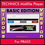 VERSATILE MIDIFILE PLAYER By PK BASIC EDITION V 1  - FOR PC - COMPUTER for TECHNICS PR603 in MID format