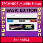 VERSATILE MIDIFILE PLAYER By PK BASIC EDITION V 1  - FOR PC - COMPUTER for TECHNICS PR804 in MID format
