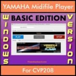 VERSATILE MIDIFILE PLAYER By PK BASIC EDITION V 1  - FOR PC - COMPUTER for YAMAHA CVP208 in MID format