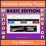 VERSATILE MIDIFILE PLAYER By PK BASIC EDITION V 1  - FOR PC - COMPUTER for YAMAHA PSRE463 in MID format